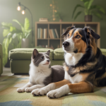Animaux de compagnie apportant réconfort émotionnel