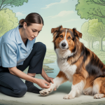 Un chien au regard vif illustrant le concept de détection précoce de l'arthrite canine