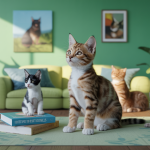 Image illustrant l'impact de l'éducation humaine sur le bien-être animal avec Kitten Lady