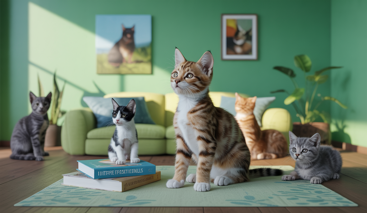 Image illustrant l'impact de l'éducation humaine sur le bien-être animal avec Kitten Lady