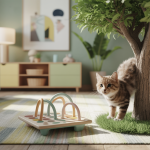 Image illustrant un environnement domestique sécurisé pour chatons
