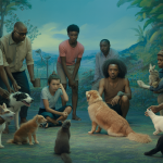 Image vibrant de partage et de compassion envers les animaux.