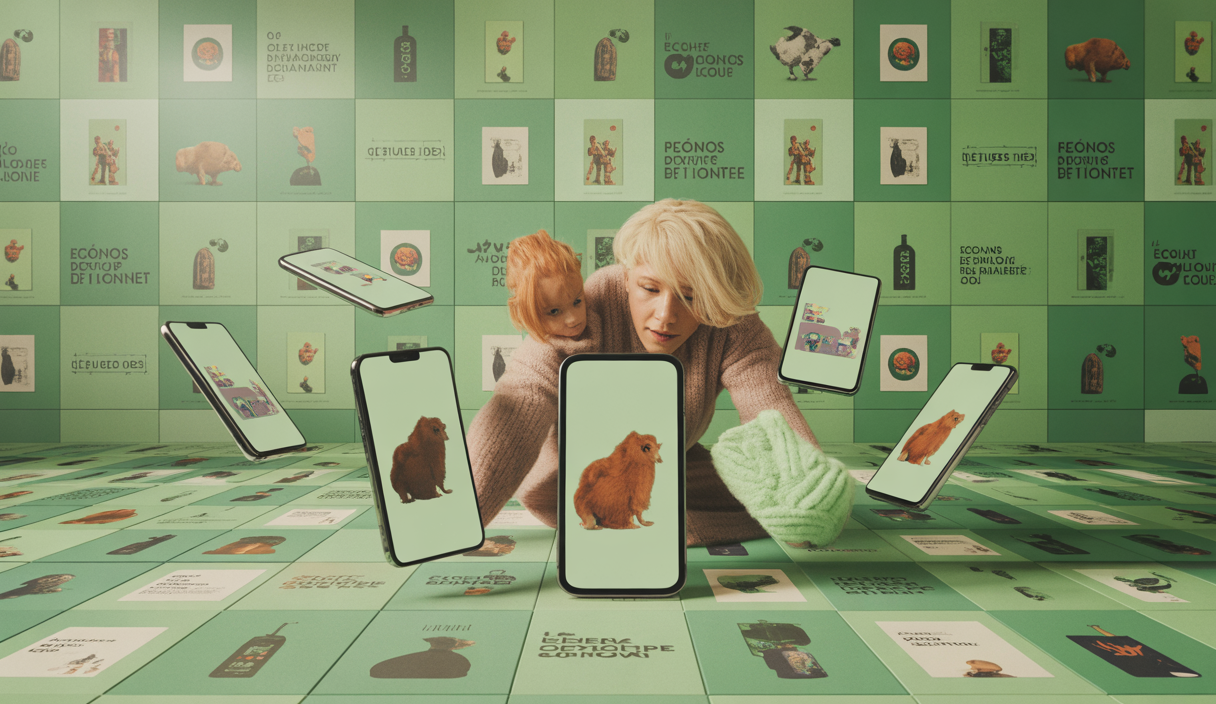 Illustration sur l'influence des réseaux sociaux sur le bien-être animal.
