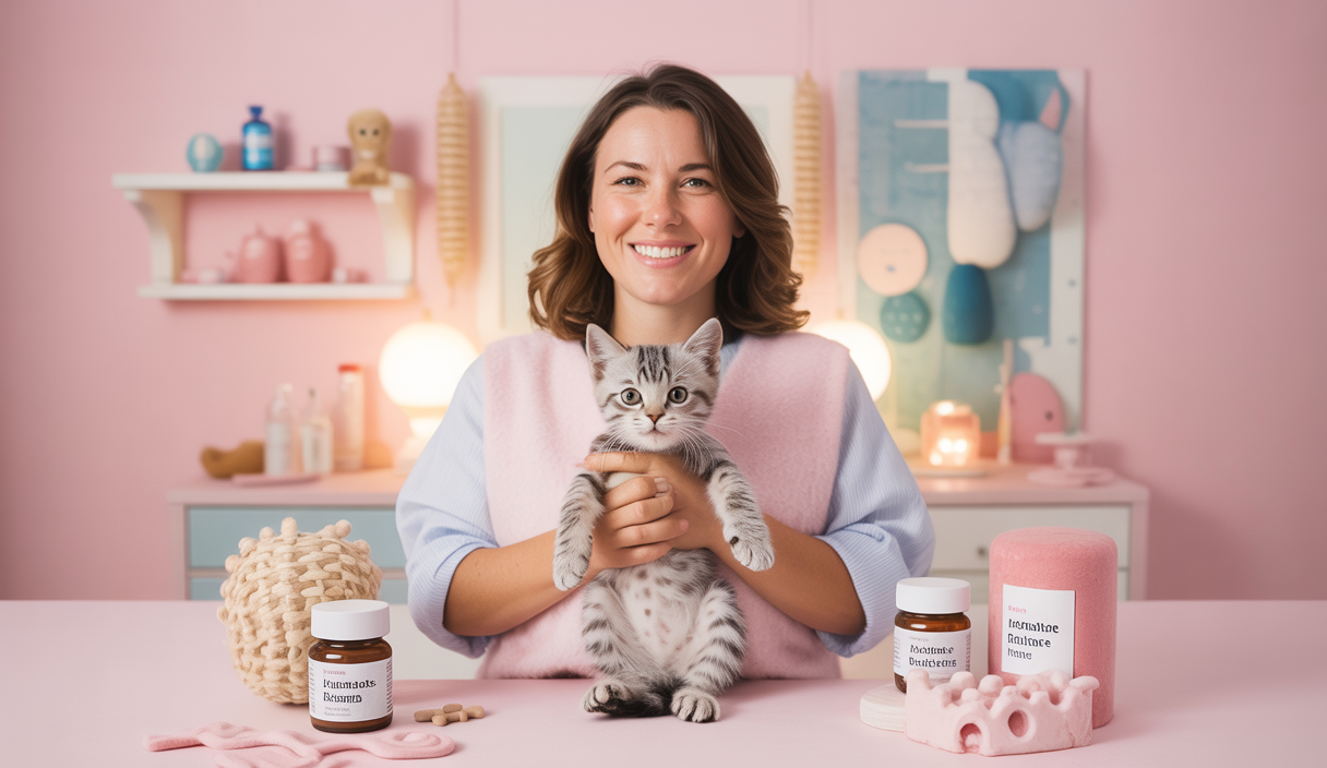 Image illustrant les soins innovants pour chatons orphelins.