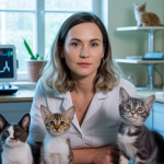 Claire Luvcat sensibilise à la santé cardiaque des chats et promeut des relations apaisées entre félins avec des conseils vétérinaires professionnels